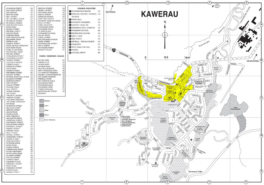 Liquor Ban Areas in Kawerau District