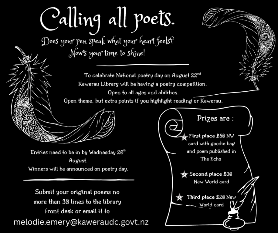 Poetry Competition Information August 2025 Poetry Competition Information August 2025