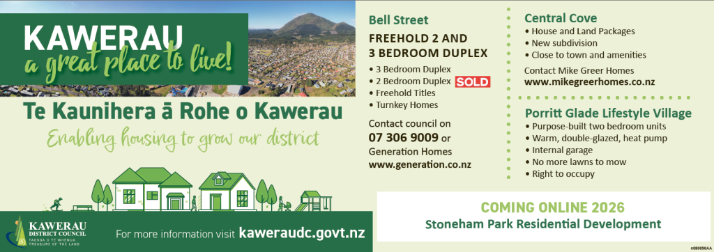 Kawerau District Council Residential Developments