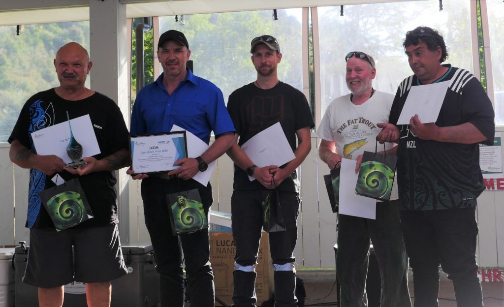 Kawerau water team at 2020 staff Christmas BBQ