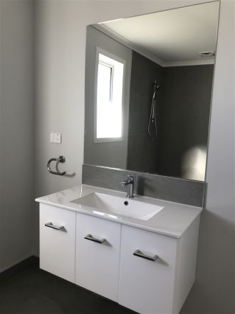 Bathroom basin area