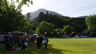 Putauaki from Firmin Field