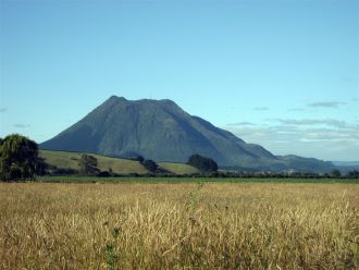 View of Putauaki from the North